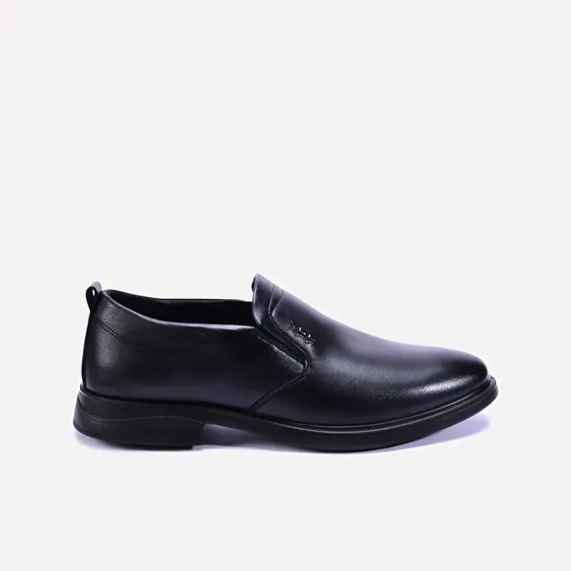 Elliott Black Slip On Dress Shoes 0111286